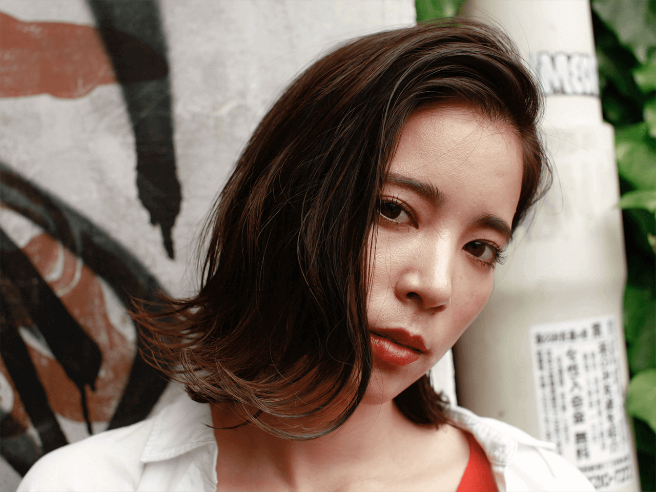 MEDIUMヘアスタイル 髪型 002