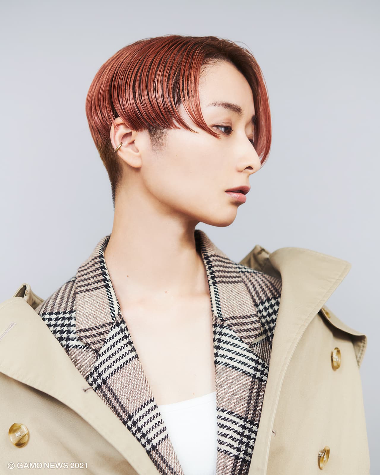 GAMO NEWS 2021 11月号 ヘアスタイル 髪型 001